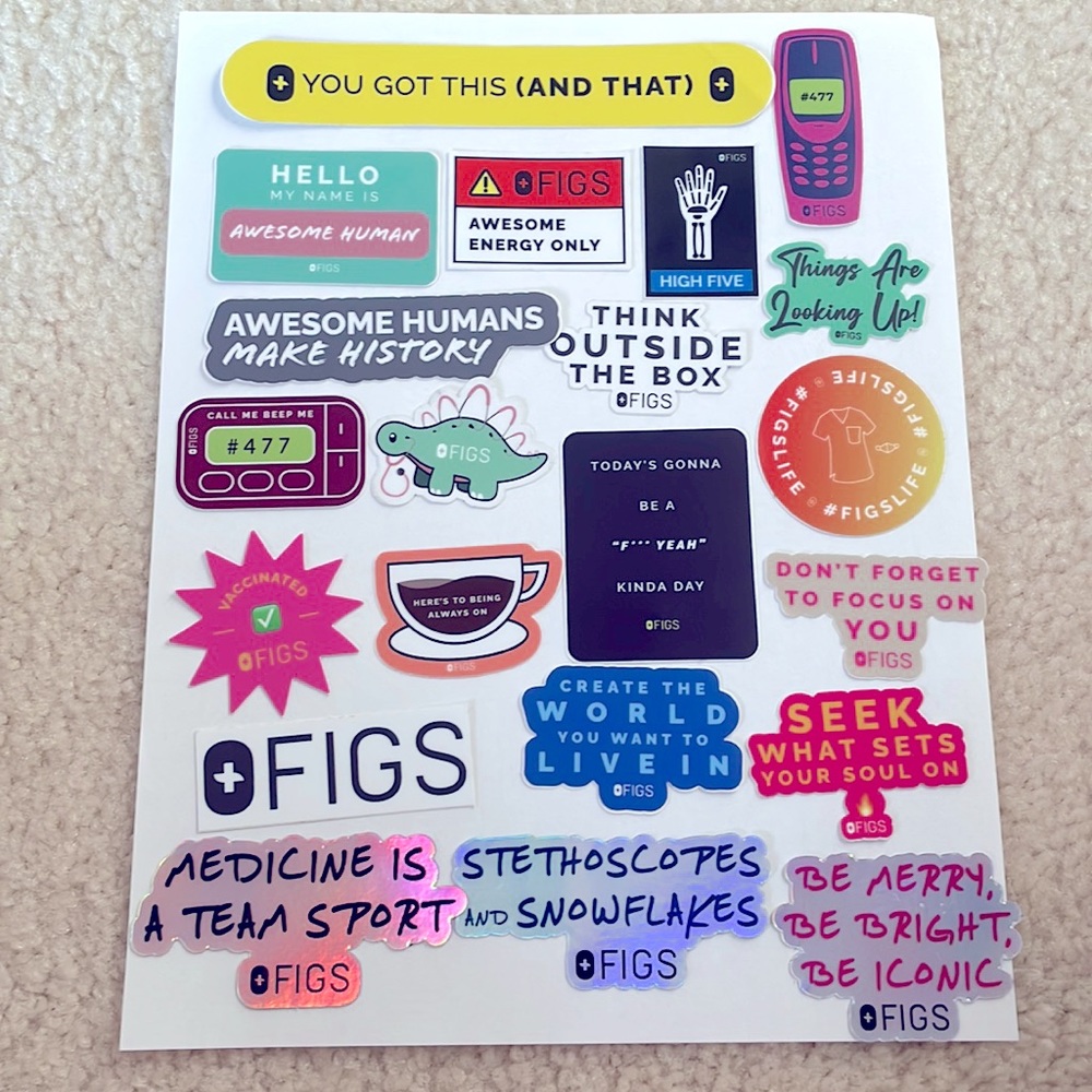 Figs stickers available